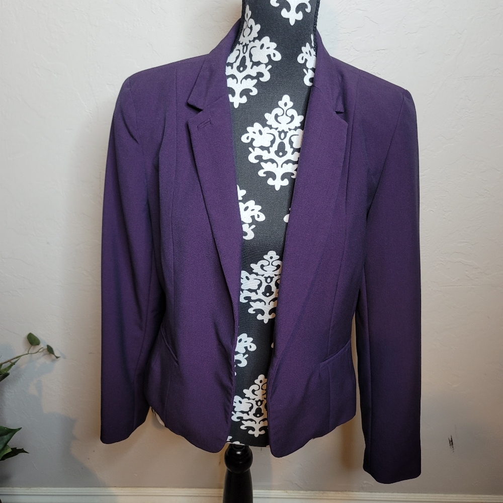 Worthington Royal Purple Blazer Sz L